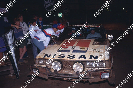 1982 Safari 6 Tony Pond, Terry Harryman Nissan Violet GTS (courtesy Roger Swan) (24)