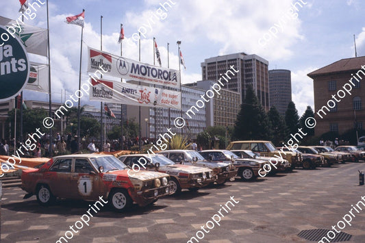 1982 Safari parc ferme (courtesy Roger Swan) (511)
