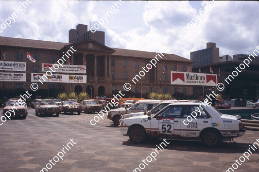 1982 Safari parc ferme (courtesy Roger Swan) (512)