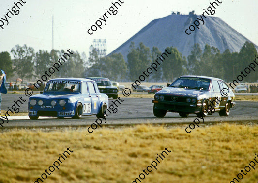 1982 Welkom Gp1 36 Lodge Terry Brand Alfa 2000GTV D73....... (Colin Watling Photographic) (9)