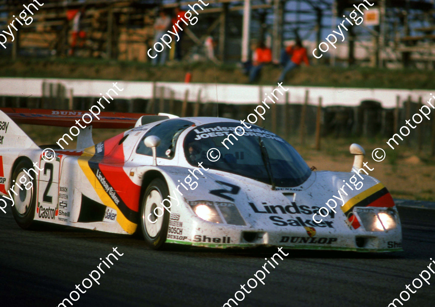 1982 9 hr 2 Porsche 936 Joest, Merl, Schornstein (Colin Watling Photographic) (29)
