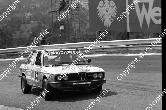 1982 9hr 33 BMW 535i C Coetzee, P and G Cavalieri (82)