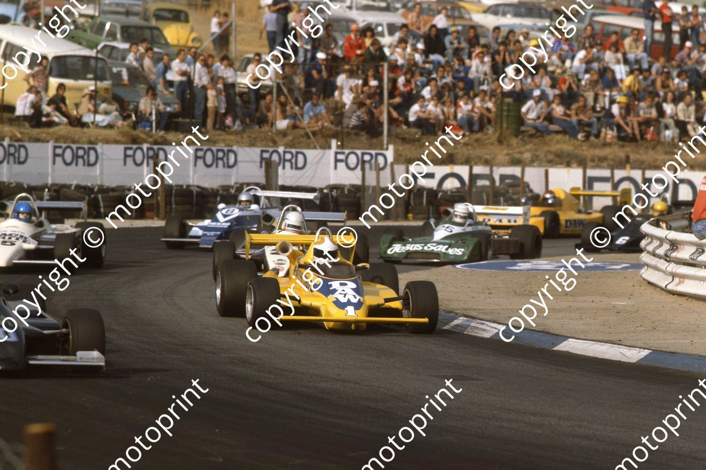 1982 FA Kya 1 Bernard Tilanus Maurer 10  B Ferris March 77LM (permission Malcolm Sampson Motorsport Photography (6)