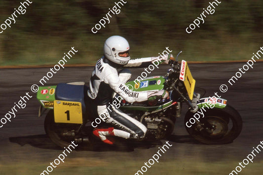 1982 Killarney Bardahl 1 Joe van Altena Kawasaki Bimota (Colin Watling Photographic) (11)