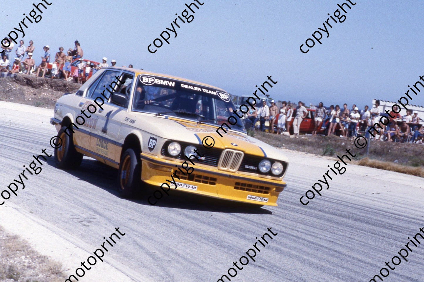 1983 Aldo 15 Jan Gp 1 T1 Tony Viana BMW 535i (courtesy Roger Swan) (4)