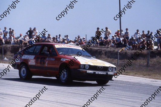 1983 Aldo 15 Jan Gp 1 T6 Abel D_Oliveira Alfa GTV6 (courtesy Roger Swan) (4)