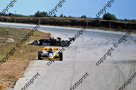 1983 Aldo 1 Graham Duxbury March 832 spinning (courtesy Roger Swan (1)