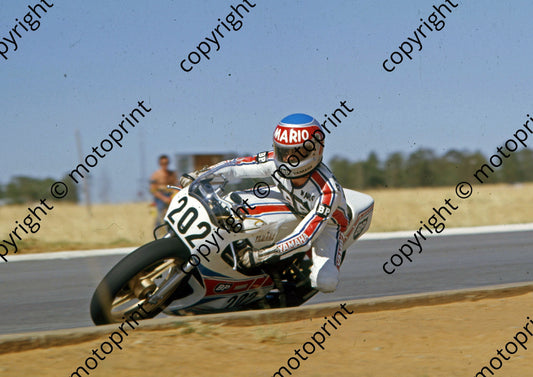 1983 Aldo 202 Mario Rademeyer Yamaha TZ250 (Colin Watling Photographic) (8)