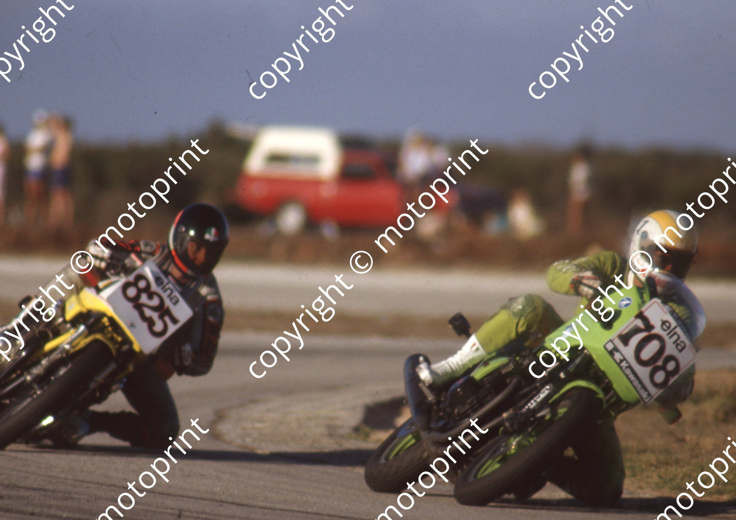 1983 Aldo Elna 708 Rod Gray Kawasaki 825 Dave Hiscock Suzuki (Colin Watling Photographic) (29)
