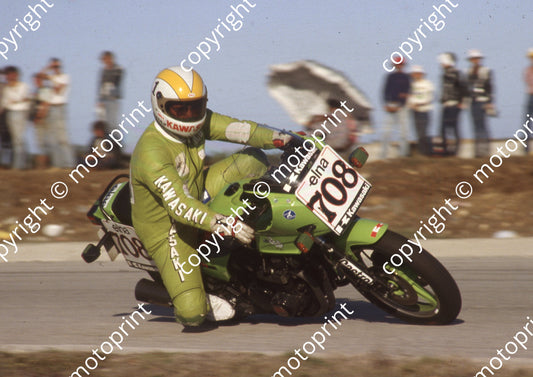 1983 Aldo Elna 708 Rod Gray Kawasaki ZX750 (Colin Watling Photographic)