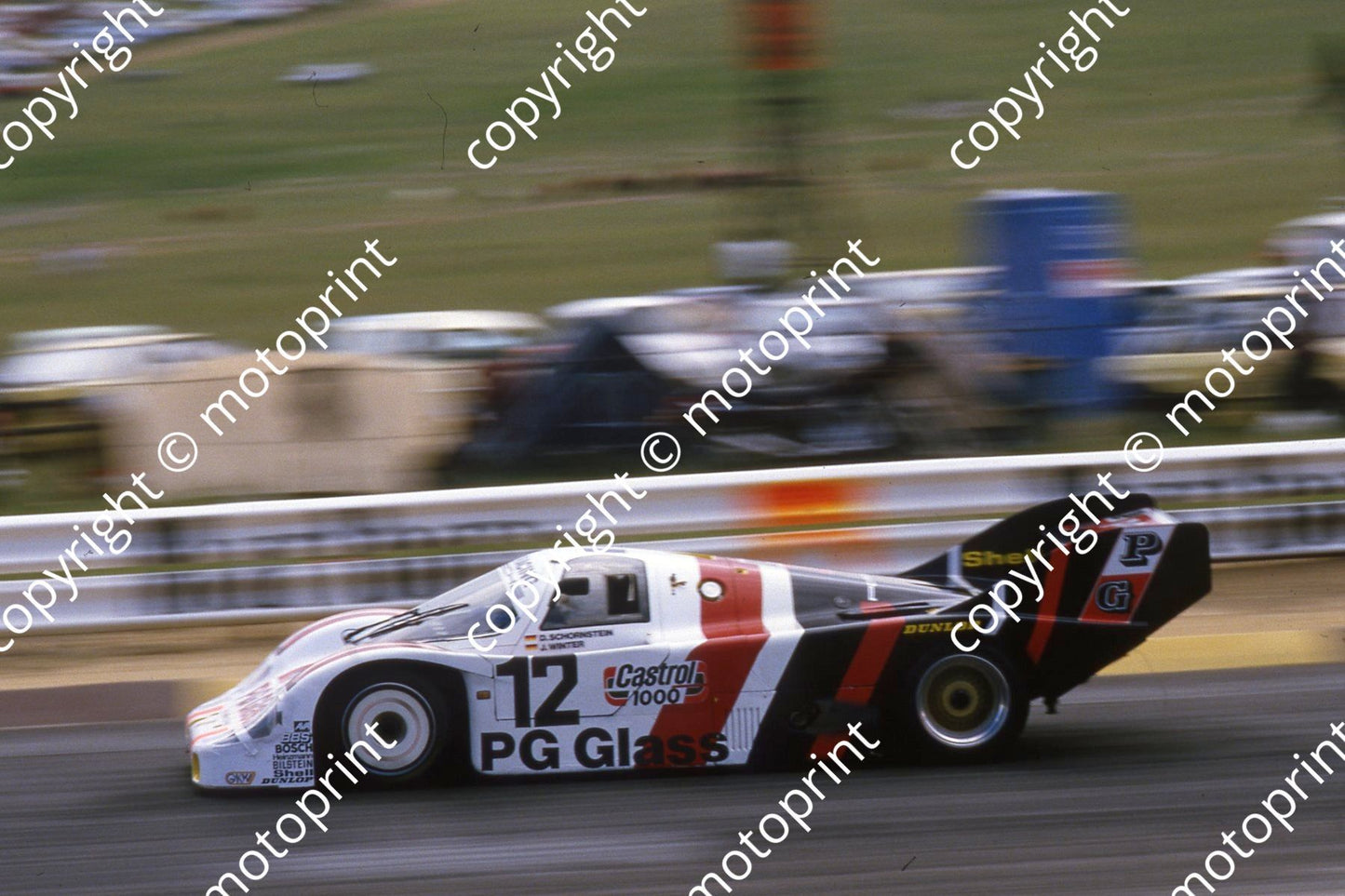 1983 Castrol 1000 12 Dieter Schornstein 'Winter' Porsche 956 (courtesy Roger Swan) 261