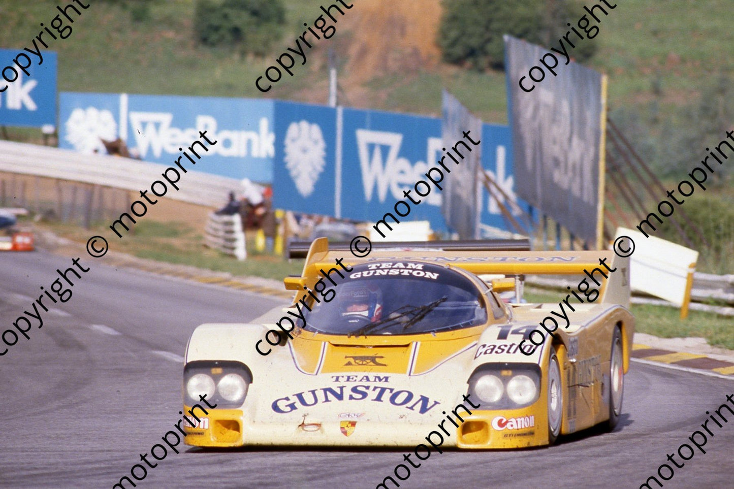 1983 Castrol 1000 14 Jan Lammers, Jonathan Palmer Porsche 956 (courtesy Roger Swan) (15)
