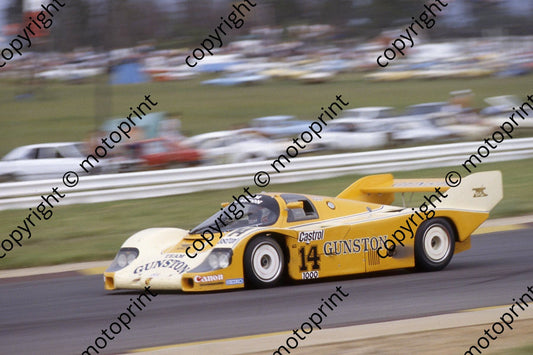 1983 Castrol 1000 14 Jan Lammers, Jonathan Palmer Porsche 956 (courtesy Roger Swan) (16)
