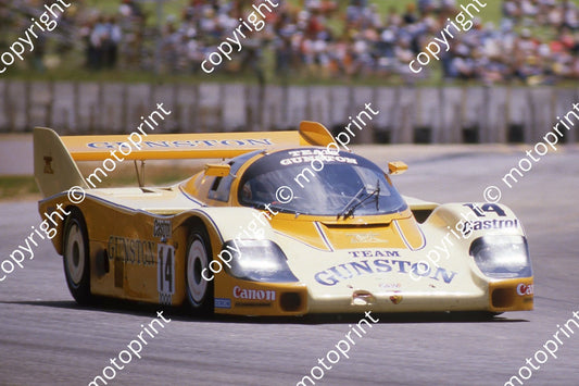 1983 Castrol 1000 14 Jan Lammers, Jonathan Palmer Porsche 956 (courtesy Roger Swan) (30)