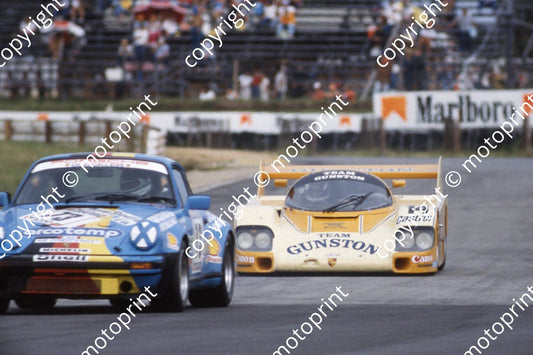 1983 Castrol 1000 14 rain Jan Lammers, Jonathan Palmer Porsche 956 (courtesy Roger Swan) (8)