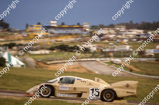 1983 Castrol 1000 15 Siggi Brun, Leopold van Bayern, Klaus Grogor Porsche 936 (13)