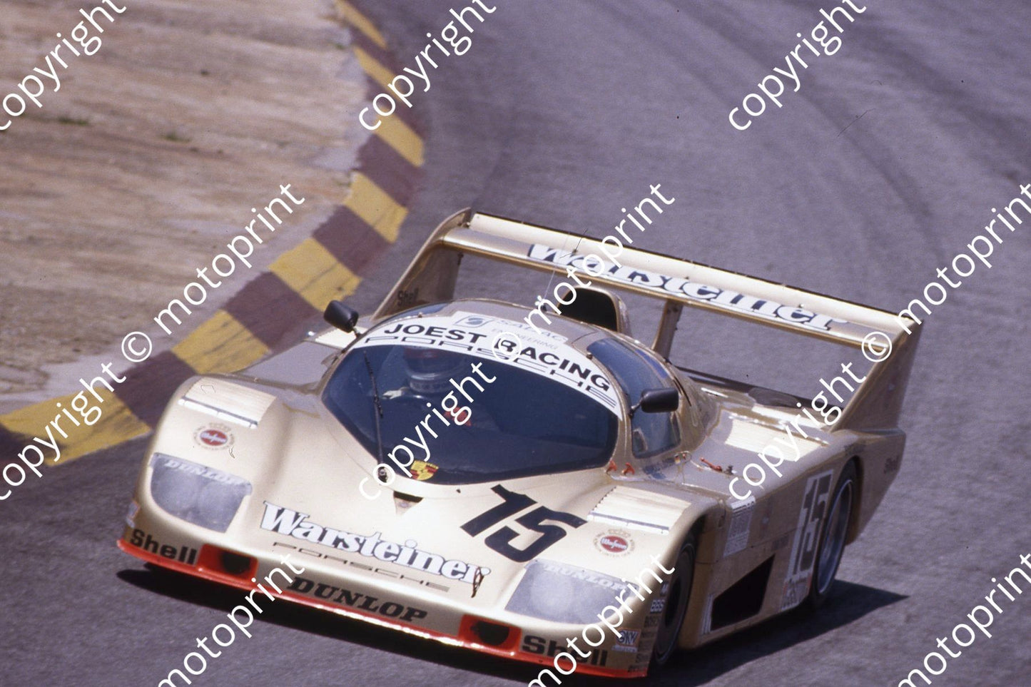 1983 Castrol 1000 15 Siggi Brun, Leopold van Bayern, Klaus Grogor Porsche 936 (courtesy Roger Swan) (9)