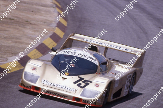 1983 Castrol 1000 15 Siggi Brun, Leopold van Bayern, Klaus Grogor Porsche 936 (courtesy Roger Swan) (9)