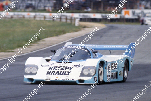 1983 Castrol 1000 16 Sarel van der Merwe, Graham Duxbury, Tony Martin Porsche 956 (courtesy Roger Swan) (8)