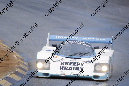 1983 Castrol 1000 16 rain Sarel van der Merwe Graham Duxbury Tony Martin Porsche 956 (courtesy Roger Swan) (3)