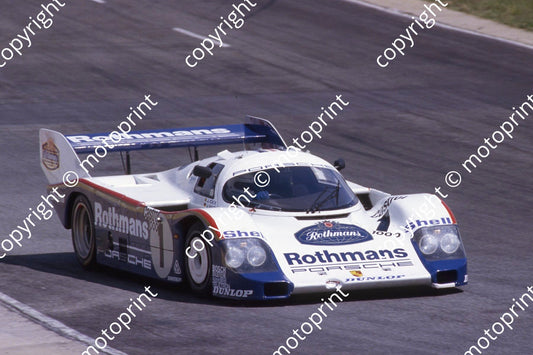 1983 Castrol 1000 1 Jackie Ickx Jochen Mass Porsche 956 (courtesy Roger Swan) (8)