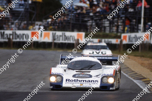 1983 Castrol 1000 1 Jacky Ickx Jochen Mass Porsche 956 (courtesy Roger Swan) (17)