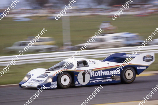 1983 Castrol 1000 1 Jacky Ickx Jochen Mass Porsche 956 (courtesy Roger Swan) (21)
