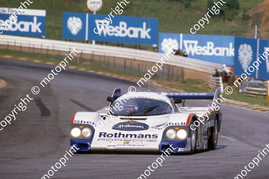 1983 Castrol 1000 1 Jacky Ickx Jochen Mass Porsche 956 (courtesy Roger Swan) (23)