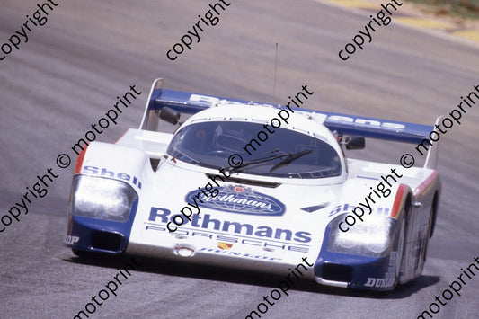 1983 Castrol 1000 1 Jacky Ickx Jochen Mass Porsche 956 (courtesy Roger Swan) (4)