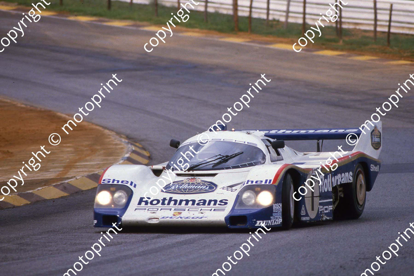 1983 Castrol 1000 1 Jacky Ickx Jochen Mass Porsche 956 quick correction (courtesy Roger Swan) 577