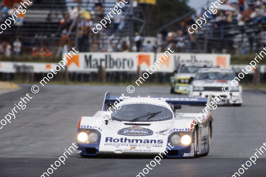 1983 Castrol 1000 1 rain Jackie Ickx Jochen Mass Porsche 956 (courtesy Roger Swan) (10)