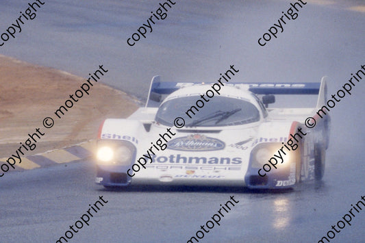 1983 Castrol 1000 1 rain Jackie Ickx Jochen Mass Porsche 956 (courtesy Roger Swan) (5)
