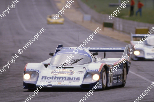 1983 Castrol 1000 2 Derek Bell Stefan Bellof Porsche 956 (courtesy Roger Swan) (17)