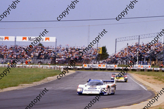 1983 Castrol 1000 2 Derek Bell Stefan Bellof Porsche 956 (courtesy Roger Swan) (2)