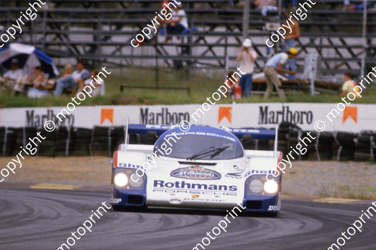 1983 Castrol 1000 2 Derek Bell Stefan Bellof Porsche 956 (courtesy Roger Swan) (4)