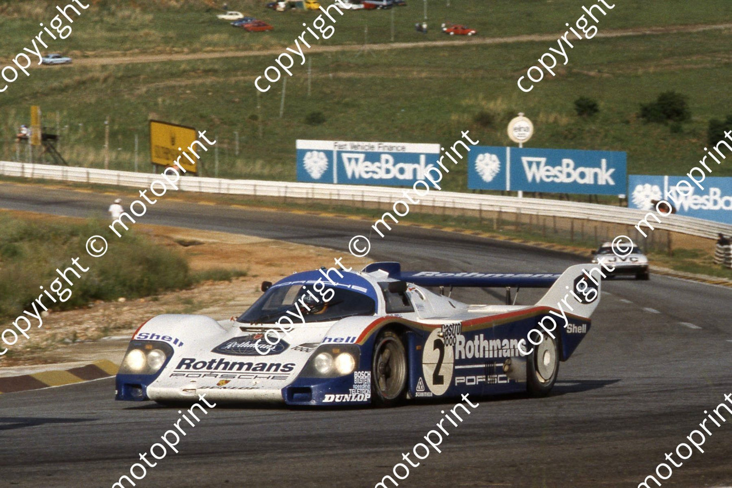 1983 Castrol 1000 2 Derek Bell Stefan Bellof Porsche 956 (courtesy Roger Swan) (5)