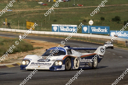 1983 Castrol 1000 2 Derek Bell Stefan Bellof Porsche 956 (courtesy Roger Swan) (5)