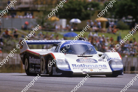 1983 Castrol 1000 2 Derek Bell Stefan Bellof Porsche 956 (courtesy Roger Swan) (6)