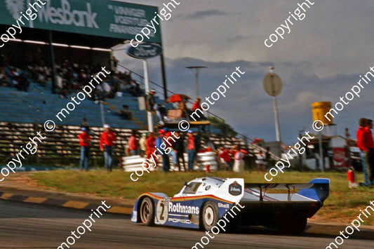 1983 Castrol 1000 2 Derek Bell Stefan Bellof Porsche 956 (courtesy Roger Swan) (8)