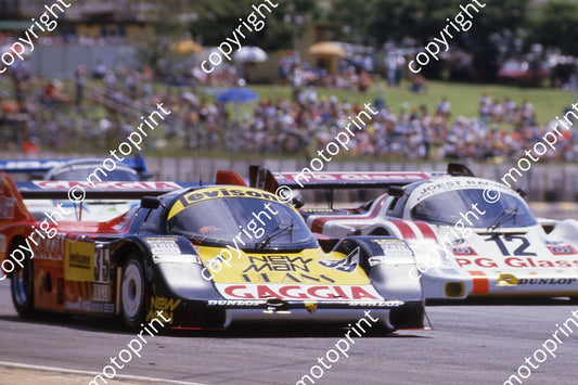 1983 Castrol 1000 35 Hans Stuck, Massimo Sigala, Umberto Grano Porsche 956 (courtesy Roger Swan) (9)
