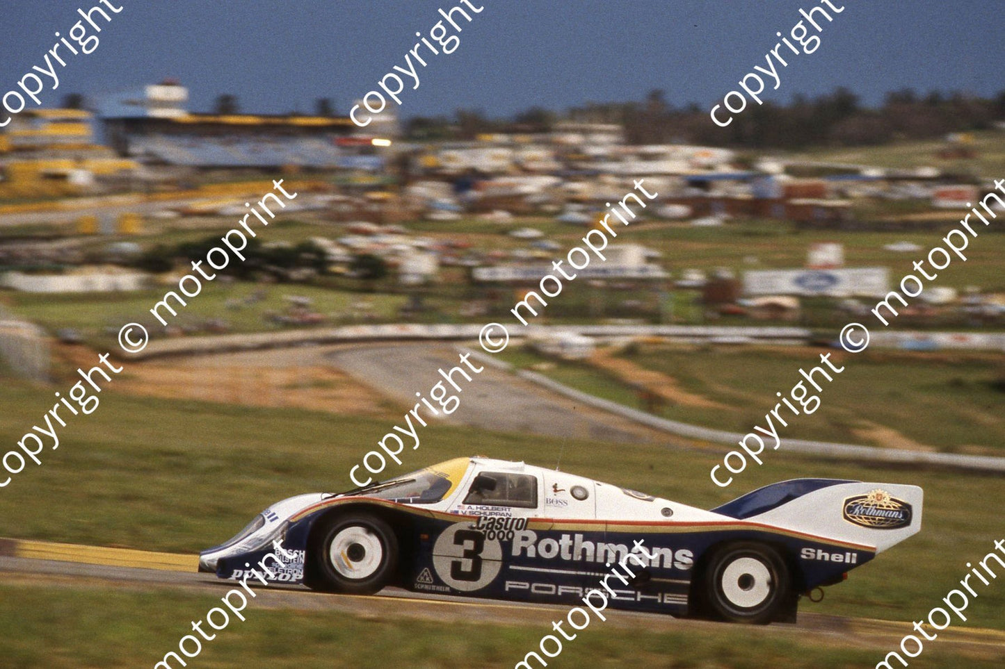1983 Castrol 1000 3 Al Holbert Vern Schuppan Porsche 956 (courtesy Roger Swan) (16)