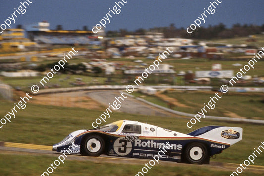 1983 Castrol 1000 3 Al Holbert Vern Schuppan Porsche 956 (courtesy Roger Swan) (16)