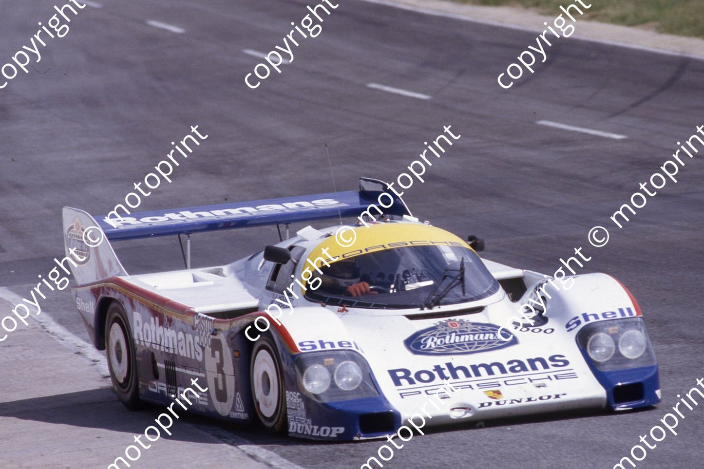 1983 Castrol 1000 3 Al Holbert Vern Schuppan Porsche 956 (courtesy Roger Swan) (9)