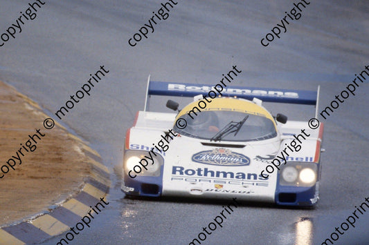 1983 Castrol 1000 3 rain Al Holbert Vern Schuppan Porsche 956 (courtesy Roger Swan) (3)
