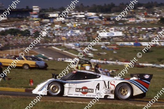 1983 Castrol 1000 4 Riccardo Patrese Alessandro Nannini Lancia LC2 (courtesy Roger Swan) (20)