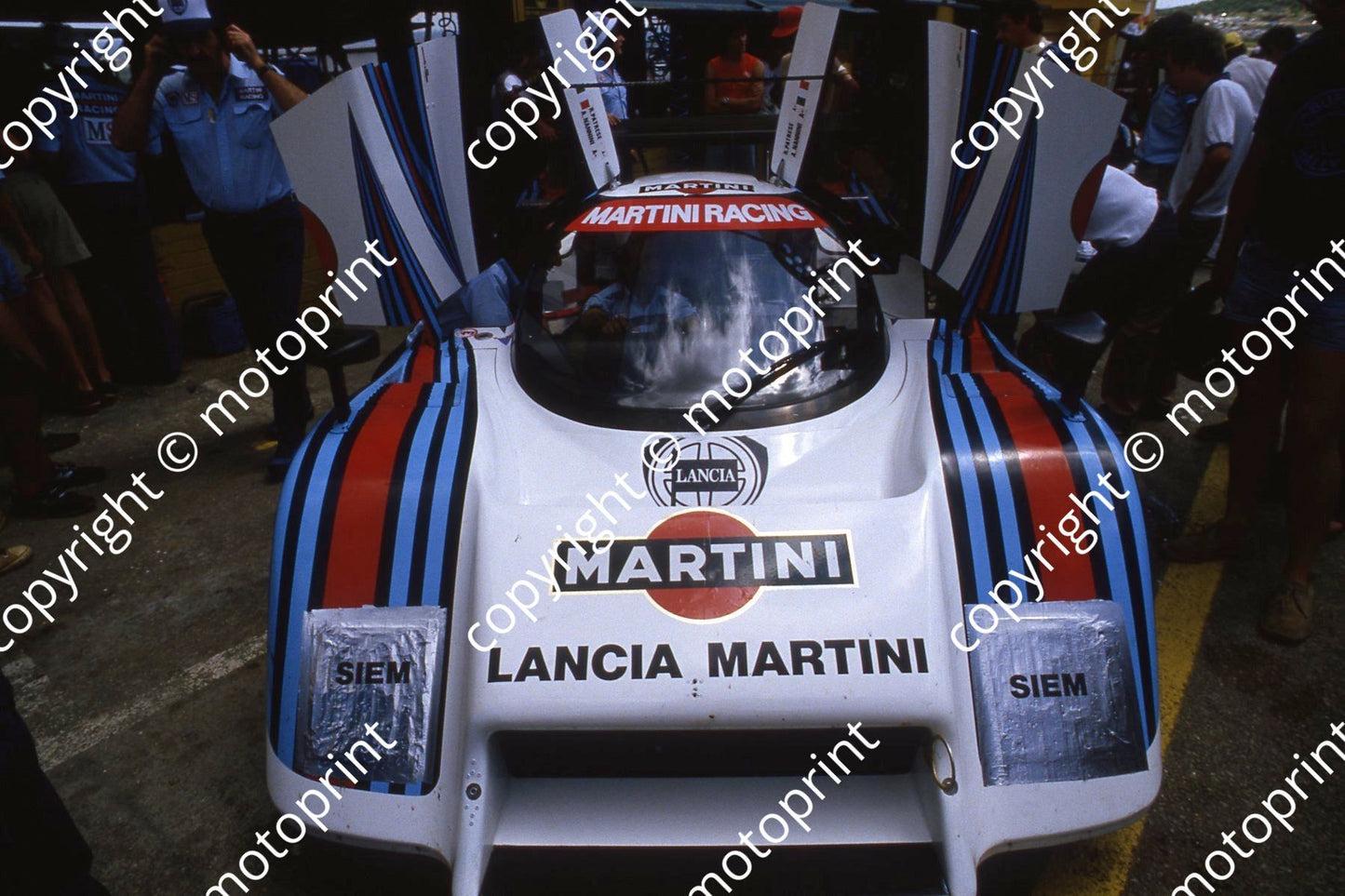 1983 Castrol 1000 4 Riccardo Patrese Alessandro Nannini Lancia LC2 (courtesy Roger Swan) (37)
