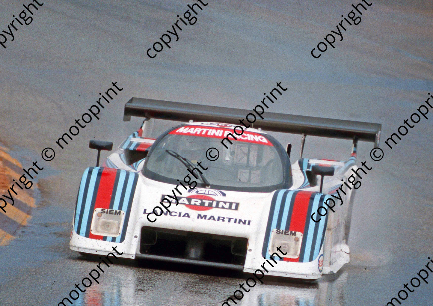 1983 Castrol 1000 4 Riccardo Patrese Alessandro Nannini Lancia LC2 scanned 20x30cm size (courtesy Roger Swan)(1)