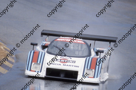 1983 Castrol 1000 4 rain Riccardo Patrese Alessandro Nannini Lancia LC2 (courtesy Roger Swan) (1)
