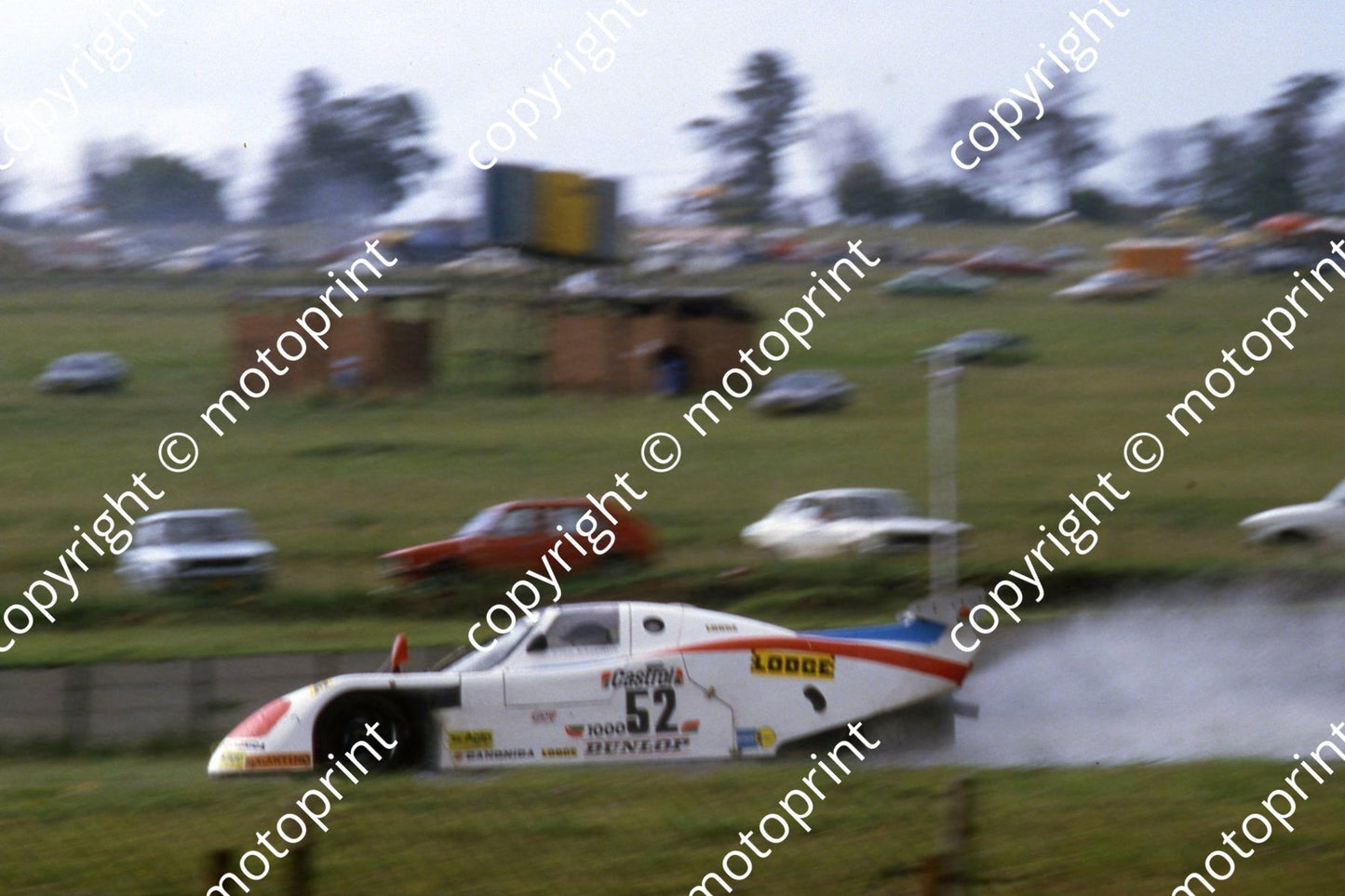 1983 Castrol 1000 52 c rain going off Nicola Bianco, Fausto Carello Lancia LC1 (courtesy Roger Swan) (86)
