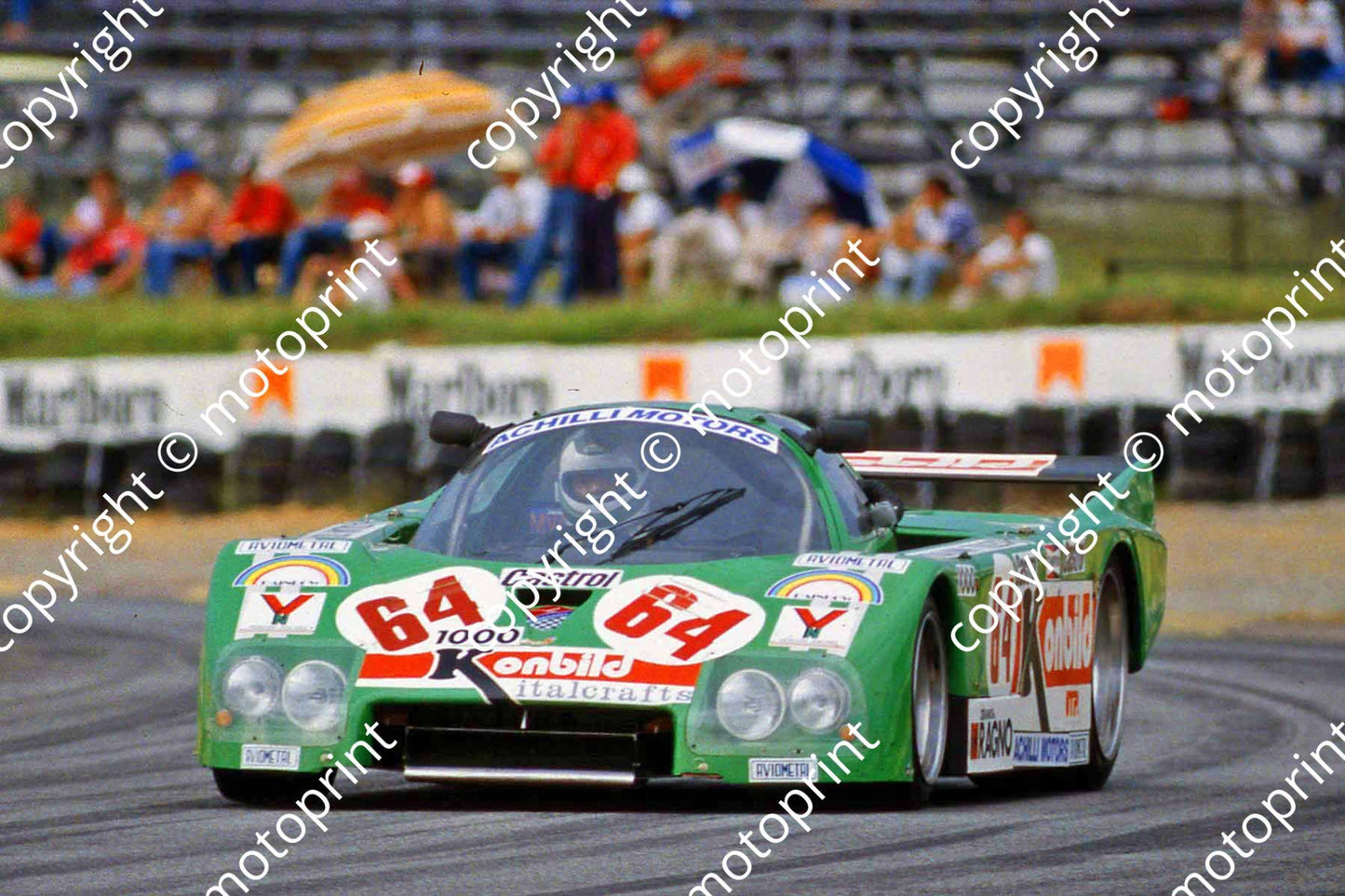 1983 Castrol 1000 64 Martino Finotto, Carlo Facetti, Massimi Faraci_  Giannini Alba (courtesy Roger Swan) (1)